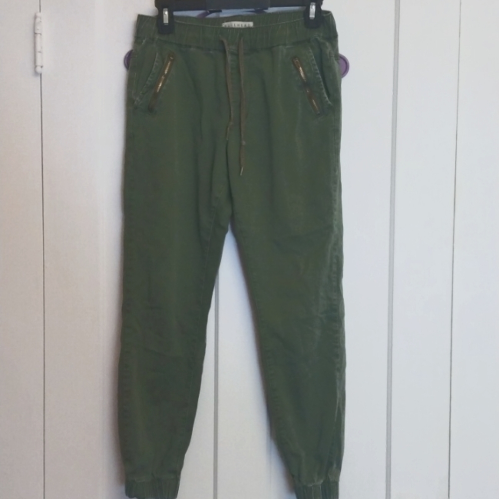Green pants
